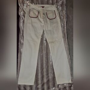 Tommy Hilfiger Rare Vintage 90s White Jeans